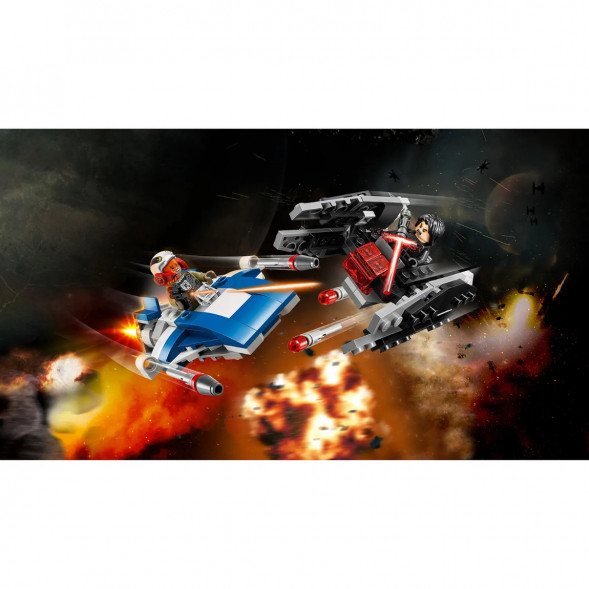 Конструктор LEGO Star Wars 75196 Истребитель типа A против бесшумного истребителя СИД в Нижнем Тагиле