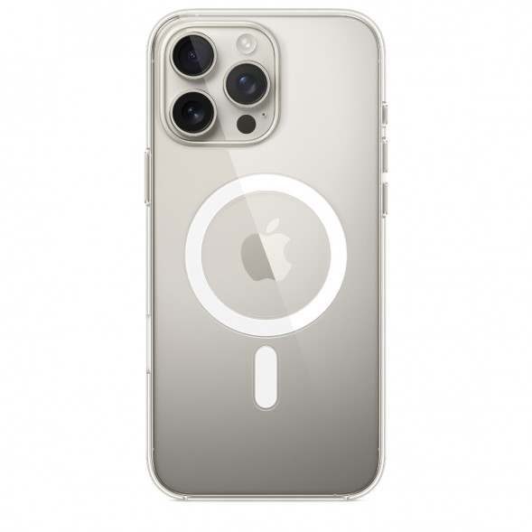 Чехол Apple Clear Case with MagSafe для iPhone 16 Pro Max, прозрачный (MA7F4ZM/A) в Нижнем Тагиле