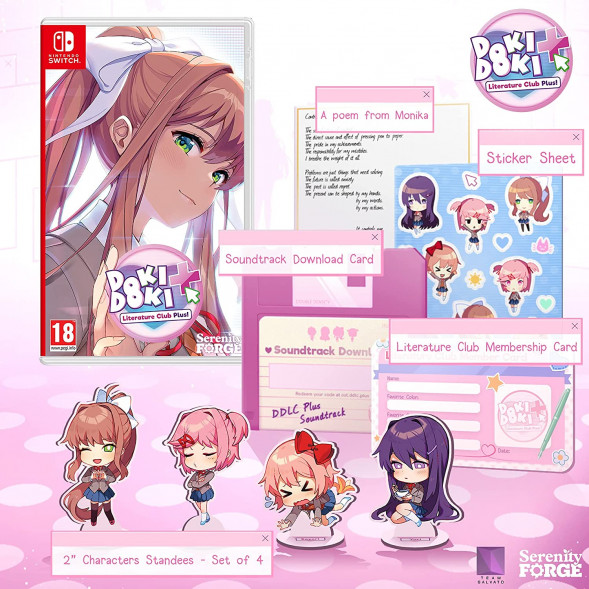 Игра Doki Doki Literature Club Plus! [Nintendo Switch, русские субтитры] в Нижнем Тагиле