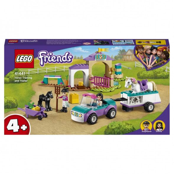 Конструктор LEGO Friends 41441 Тренировка лошади и прицеп для перевозки в Нижнем Тагиле