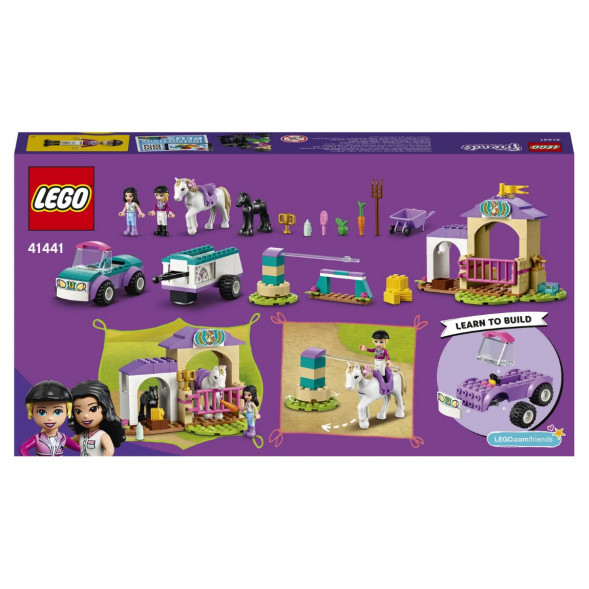 Конструктор LEGO Friends 41441 Тренировка лошади и прицеп для перевозки в Нижнем Тагиле
