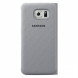 Чехол для Samsung Galaxy S6 S-View Cover (EF-CG920BSE), Silver в Нижнем Тагиле