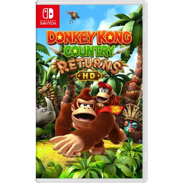 Игра Donkey Kong Country Returns HD [Nintendo Switch, английская версия] в Нижнем Тагиле