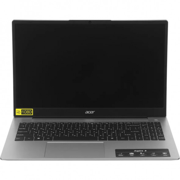 Ноутбук Acer Aspire 3 A325-42 (15.6&amp;quot;, IPS, AMD Ryzen 7 7730U 2ГГц, 8 ядер, 16ГБ DDR4, 512ГБ SSD, AMD Radeon Graphics, без ОС), серебристый в Нижнем Тагиле
