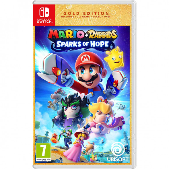 Игра Mario + Rabbids: Sparks of Hope. Gold Edition [Nintendo Switch, русские субтитры] в Нижнем Тагиле