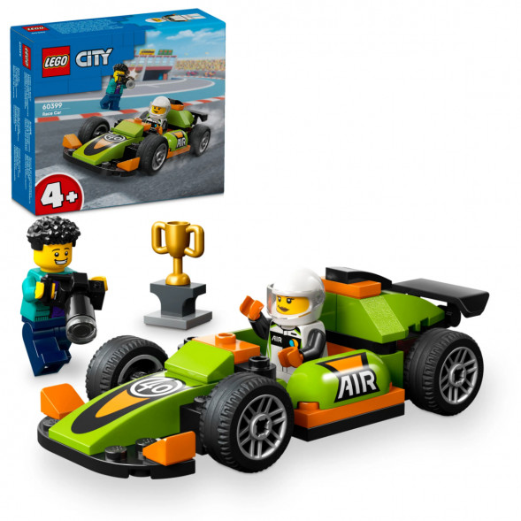 Конструктор LEGO City 60399 Зеленый Гоночный автомобиль в Нижнем Тагиле