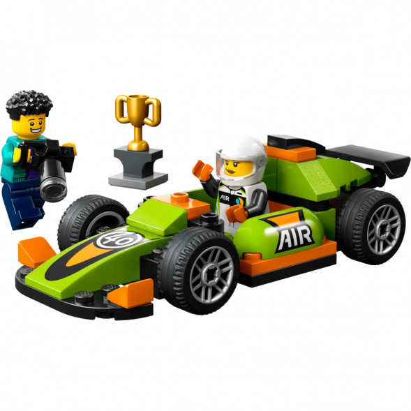 Конструктор LEGO City 60399 Зеленый Гоночный автомобиль в Нижнем Тагиле