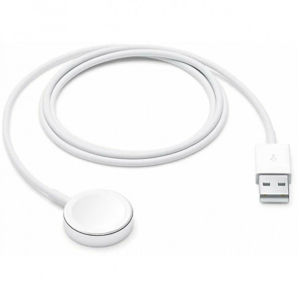 Кабель Apple USB с магнитным креплением для зарядки Apple Watch, 1 м, белый (MX2E2) в Нижнем Тагиле