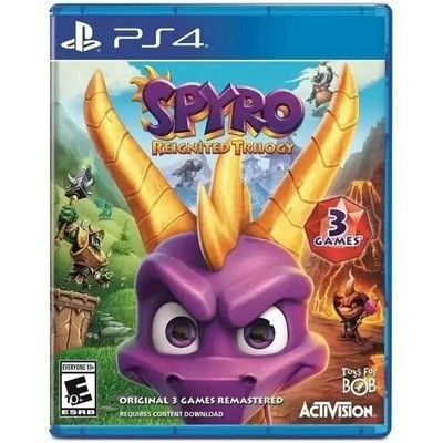 Игра Spyro: Reignited Trilogy [PS4, английская версия] в Нижнем Тагиле
