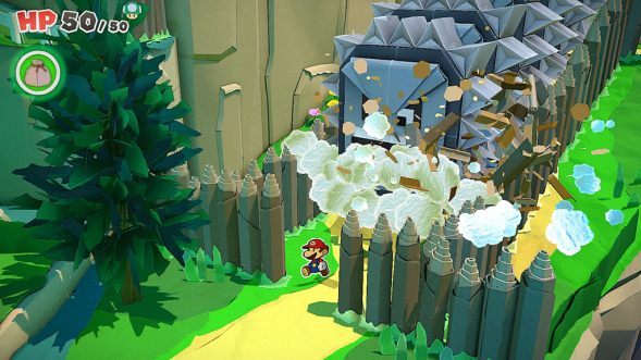 Игра Paper Mario: The Origami King [Nintendo Switch, английская версия] в Нижнем Тагиле