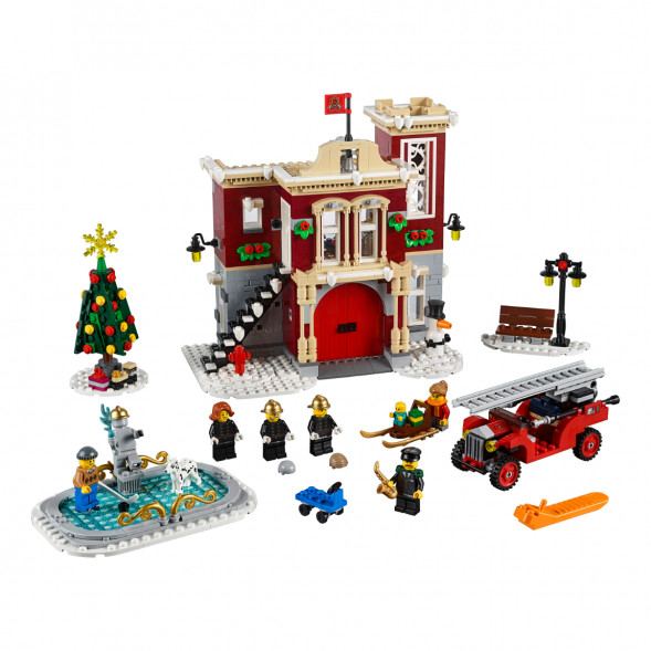 Конструктор LEGO Creator 10263 Пожарная часть в зимней деревне в Нижнем Тагиле