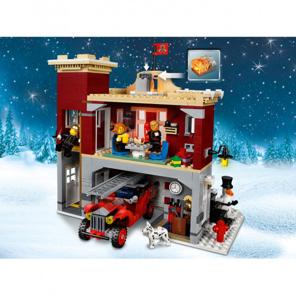 Конструктор LEGO Creator 10263 Пожарная часть в зимней деревне в Нижнем Тагиле