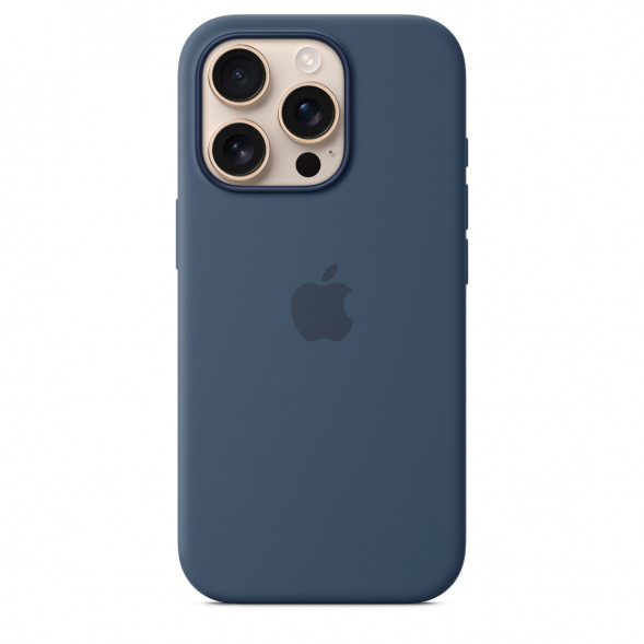 Чехол Apple iPhone 16 Pro Silicone Case with MagSafe, Denim (MYYK3ZM/A) в Нижнем Тагиле