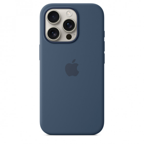 Чехол Apple iPhone 16 Pro Silicone Case with MagSafe, Denim (MYYK3ZM/A) в Нижнем Тагиле