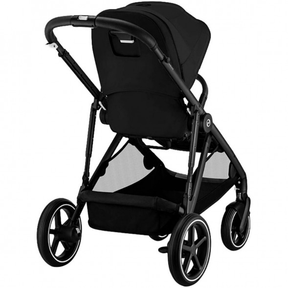 Детская коляска Cybex Gazelle S BLK Moon Black с корзиной и дождевиком в Нижнем Тагиле