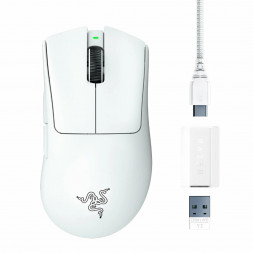 Мышь беспроводная/проводная Razer Deathadder V3 Pro [RZ01-04630200-R3G1] белый