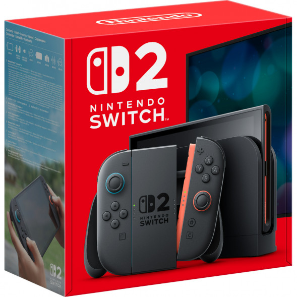 Игровая приставка Nintendo Switch 2, черный в Нижнем Тагиле