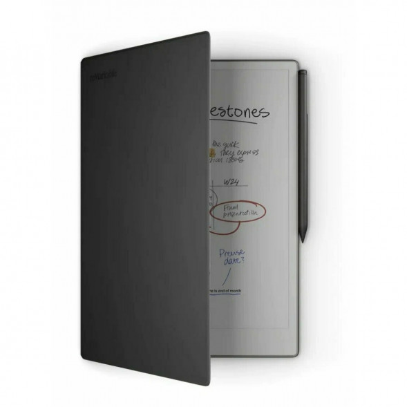 Графический планшет reMarkable Paper Pro + Marker Plus + чехол Book Folio Leather Black в Нижнем Тагиле