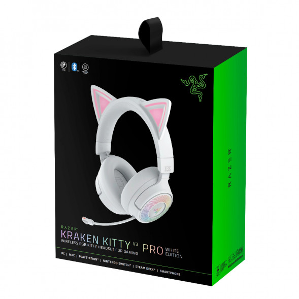 Наушники Razer Kraken Kitty V3 Pro Белый 2025 в Нижнем Тагиле