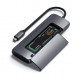 Док-станция Satechi USB-C Hybrid Multiport Adapter (with SSD Enclosure M.2 SATA, 2xUSB 3.1, USB Type-C, HDMI), Серый ST-UCHSEM в Нижнем Тагиле