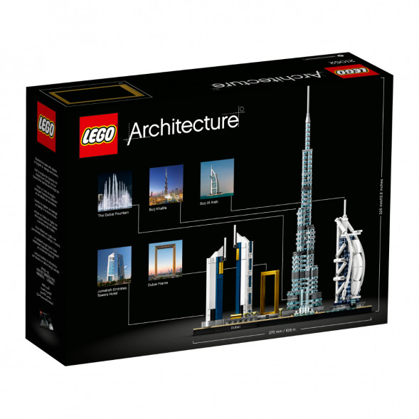 Конструктор LEGO Architecture 21052 Дубай в Нижнем Тагиле