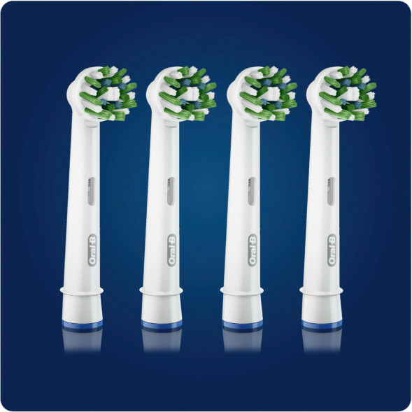 Насадки на зубные щетки Oral-B Cross Action (3+1 Extra), 4 шт. в Нижнем Тагиле