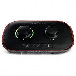 Аудиоинтерфейс Focusrite Vocaster One USB для подкастов