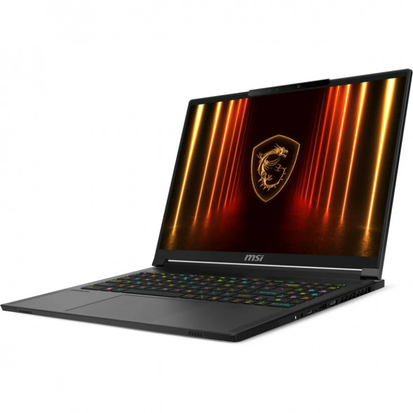 Ноутбук MSI Stealth A16 AI+ A3HWHG-239XRU (16&amp;quot;, OLED, AMD Ryzen AI 9 365 2ГГц, 10 ядер, 32ГБ LPDDR5x, 1ТБ SSD, NVIDIA GeForce RTX 5070 Ti, без ОС), черный в Нижнем Тагиле