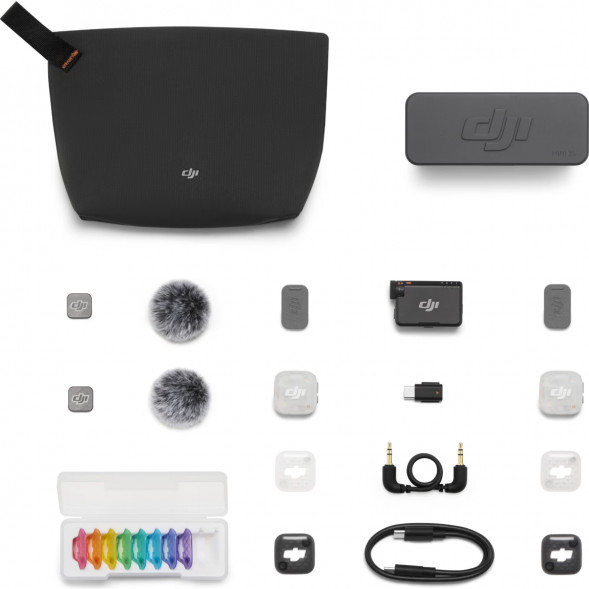 Микрофон DJI Mic Mini 2S (2 TX + 1 RX + Charging Case) в Нижнем Тагиле