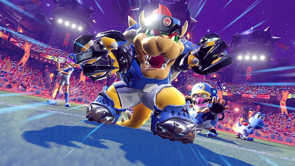 Игра Mario Strikers Battle League для Nintendo Switch, картридж в Нижнем Тагиле