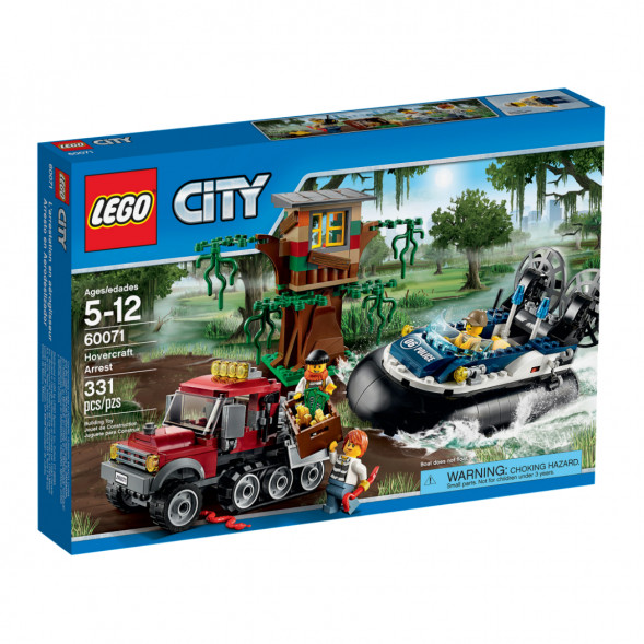 Конструктор LEGO City 60071 Полицейский корабль на воздушной подушке в Нижнем Тагиле