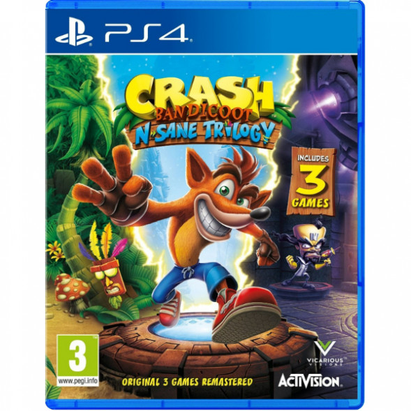 Игра Crash Bandicoot N-Sane Trilogy для PlayStation 4 в Нижнем Тагиле