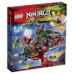 Конструктор LEGO Ninjago 70735 Корабль R.E.X Ронана