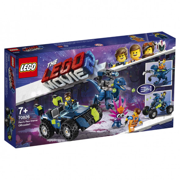 Конструктор LEGO Movie 70826 Рэкстремальный внедорожник Рэкса в Нижнем Тагиле
