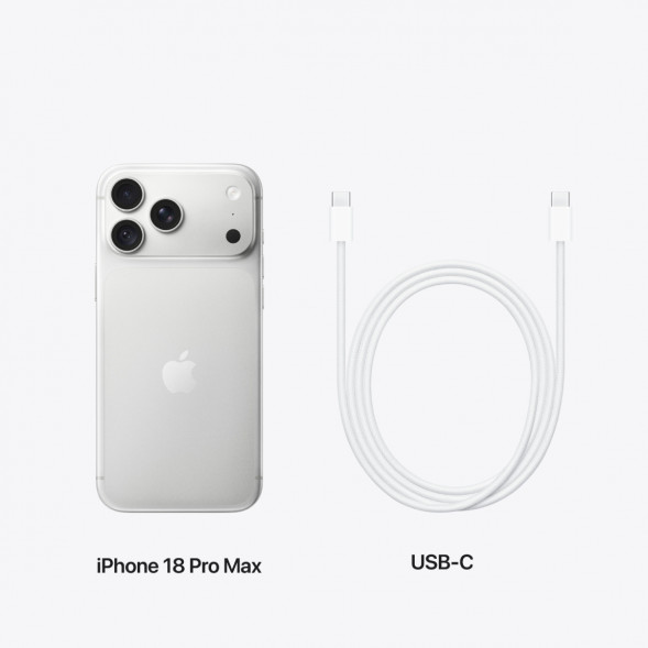 Смартфон Apple iPhone 18 Pro Max 2TB (SIM + eSIM), Silver в Нижнем Тагиле