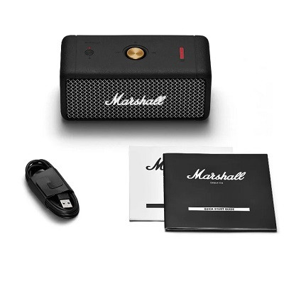 Портативная акустика Marshall Emberton, 20 Вт, черный в Нижнем Тагиле