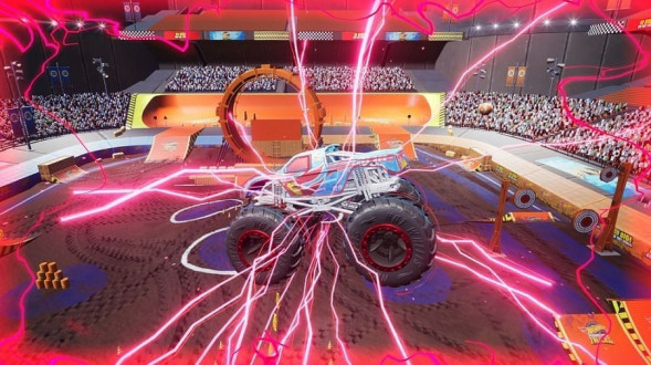 Игра Hot Wheels Monster Trucks: Stunt Mayhem [PS4, английская версия] в Нижнем Тагиле