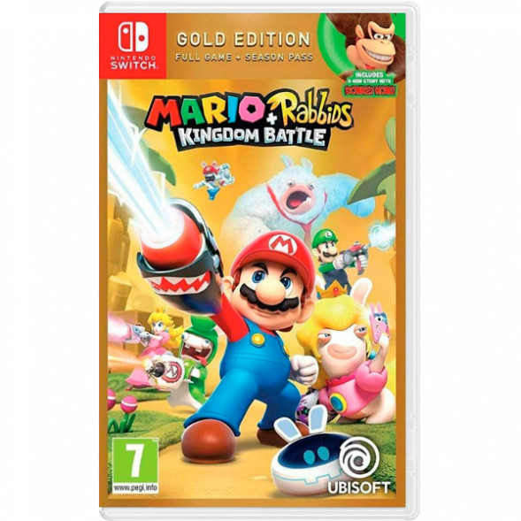 Игра Mario Rabbids: Kingdom Battle. Gold Edition [Nintendo Switch, английская версия] в Нижнем Тагиле
