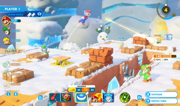 Игра Mario Rabbids: Kingdom Battle. Gold Edition [Nintendo Switch, английская версия] в Нижнем Тагиле
