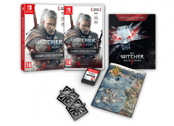 Игра Witcher 3 Wild Hunt Complete Edition (Ведьмак 3: Дикая Охота - Полное Издание) (Русская версия) для Nintendo Switch в Нижнем Тагиле