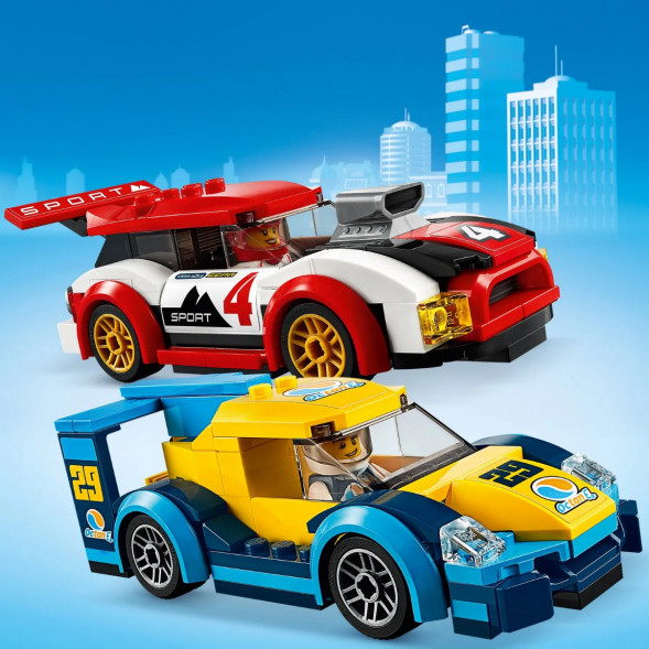 Конструктор LEGO City Nitro Wheels 60256 Гоночные автомобили в Нижнем Тагиле