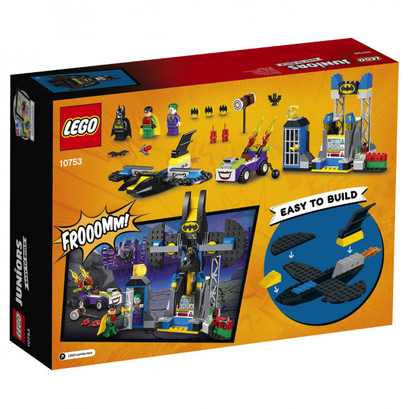 Конструктор LEGO Juniors 10753 Нападение Джокера на Бэтпещеру в Нижнем Тагиле