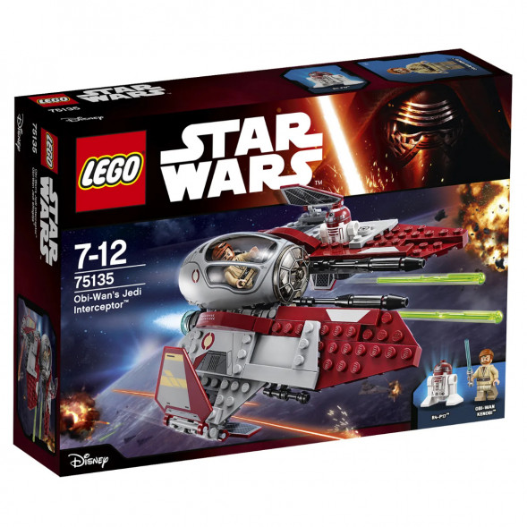 Конструктор LEGO Star Wars 75135 Перехватчик джедаев Оби-Вана Кеноби в Нижнем Тагиле